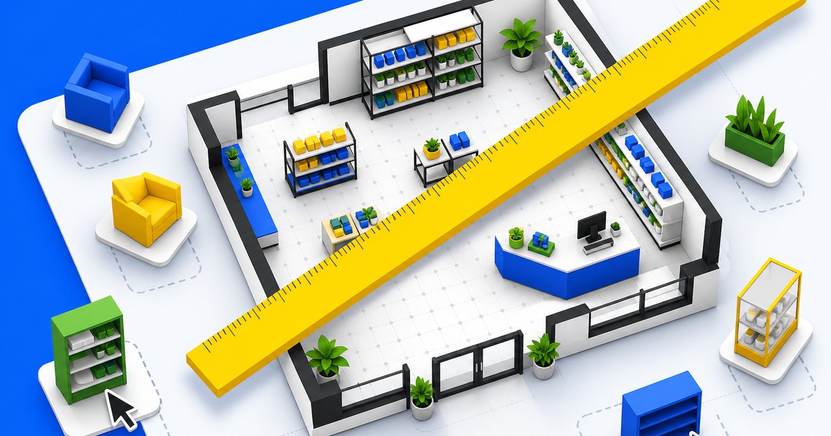 MiseFits — お店や施設のレイアウトを実寸で検討できるシミュレーター
